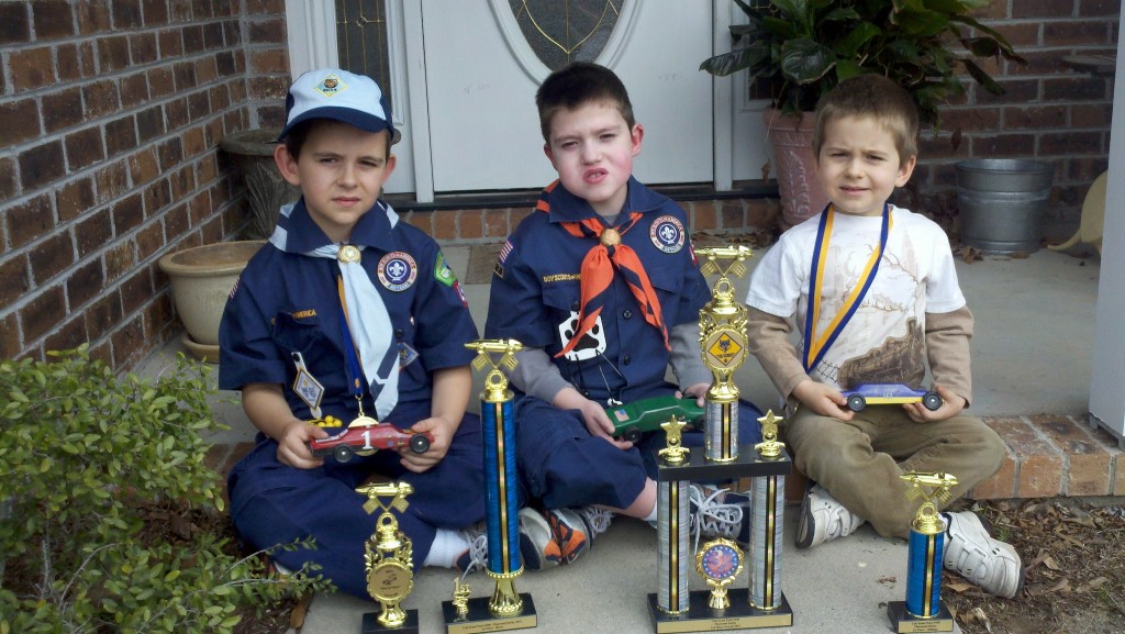 Pinewood Derby Winnners