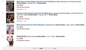 Kindle Store Search Results for American Girl